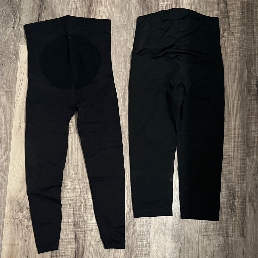 Maternity Black Leggings Lot